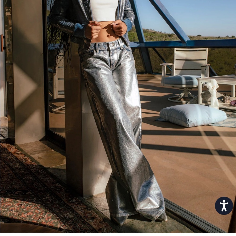 Revice Denim Silver Pants